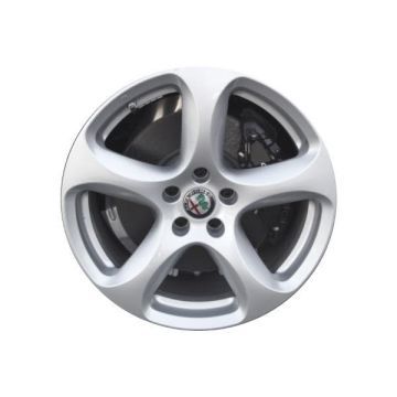 Alfa Romeo Stelvio Wheel Rim Silver 58168 Stock Factory OEM Replacement