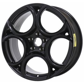 Alfa Romeo Stelvio Wheel Rim Gloss Black 58172 Stock Factory OEM Replacement