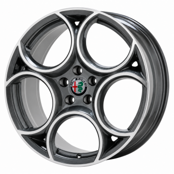 Alfa Romeo Stelvio Wheel Rim Machined Grey 58172 Stock Factory OEM Replacement