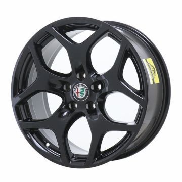Alfa Romeo Giulia Wheel Rim Gloss Black 58176 Stock Factory OEM Replacement