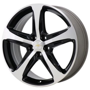 Chevrolet Equinox Wheel Rim Machined Black 5831 Stock Factory OEM Replacement