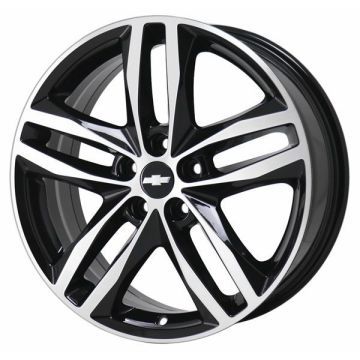 Chevrolet Equinox Wheel Rim Machined Black 5832 Stock Factory OEM Replacement