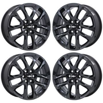 Chevrolet Traverse Wheel Rim PVD Black Chrome 5843 Stock Factory OEM Replacement
