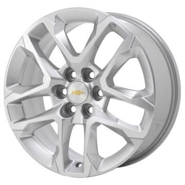 Chevrolet Traverse Wheel Rim Machined Silver 5843 Stock Factory OEM Replacement