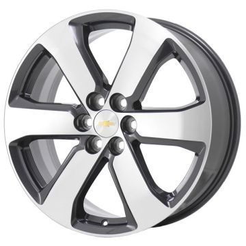 Chevrolet Traverse Wheel Rim Machined Grey 5845 Stock Factory OEM Replacement