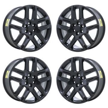 Chevrolet Blazer Exchange Wheels Set of 4-Exchange Rims Set of 4 Satin Black 5849