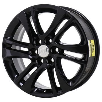 Buick Enclave Wheel Rim Gloss Black 5850 Stock Factory OEM Replacement