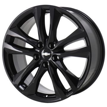Chevrolet Malibu Wheel Rim Gloss Black 5857 Stock Factory OEM Replacement