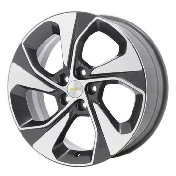 Chevrolet Sonic Wheel Rim Machined Grey 5858 Stock Factory OEM Replacement