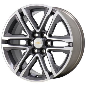 Chevrolet Colorado Wheel Rim Machined Grey 5869 Stock Factory OEM Replacement