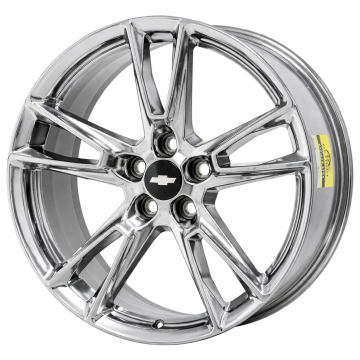 Chevrolet Camaro Wheel Rim PVD Bright Chrome 5872 (F) Stock Factory OEM Replacement