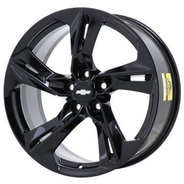 Chevrolet Camaro Wheel Rim Gloss Black 5874 (F) Stock Factory OEM Replacement