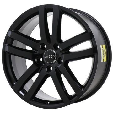 Audi Q7 Wheel Rim Gloss Black 58806 Stock Factory OEM Replacement