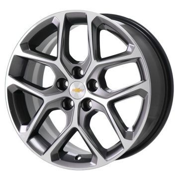 Chevrolet Cruze Wheel Rim Machined Grey 5880 Stock Factory OEM Replacement