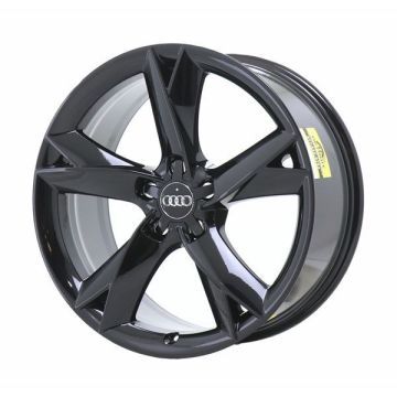 Audi A5 Wheel Rim Gloss Black 58827 Stock Factory OEM Replacement