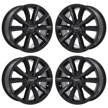 Audi A3 Exchange Wheels Set of 4-Exchange Rims Set of 4 Gloss Black 58832
