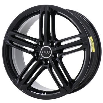 Audi A4 Wheel Rim Gloss Black 58840 Stock Factory OEM Replacement