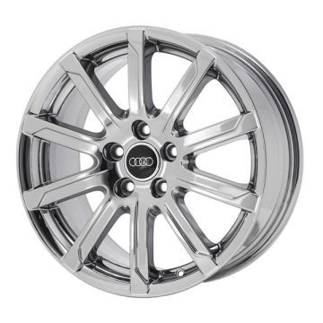 Audi A3 Wheel Rim PVD Bright Chrome 58859 Stock Factory OEM Replacement