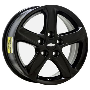 Chevrolet Malibu Wheel Rim Gloss Black 5885 Stock Factory OEM Replacement