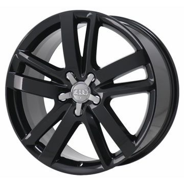 Audi Q7 Wheel Rim Gloss Black 58862 Stock Factory OEM Replacement