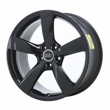 Audi A4 Wheel Rim Gloss Black 58867 Stock Factory OEM Replacement
