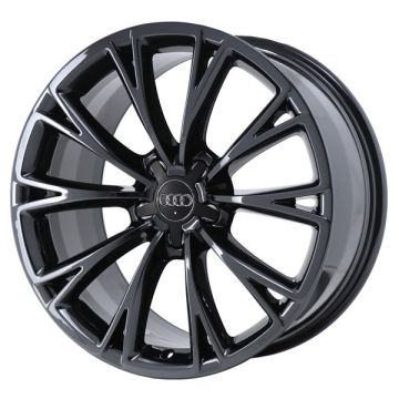 Audi A8 Wheel Rim PVD Black Chrome 58870 Stock Factory OEM Replacement
