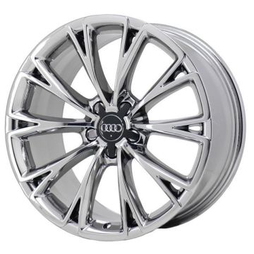 Audi A8 Wheel Rim PVD Bright Chrome 58870 Stock Factory OEM Replacement