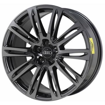 Audi A8 Wheel Rim PVD Black Chrome 58871 Stock Factory OEM Replacement