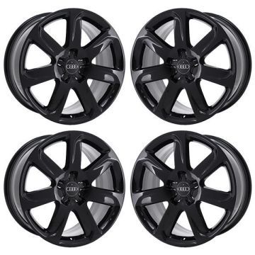 Audi A7 Exchange Wheels Set of 4-Exchange Rims Set of 4 Gloss Black 58882
