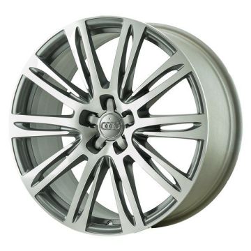 Audi A7 Wheel Rim Machined Grey 58884 Stock Factory OEM Replacement