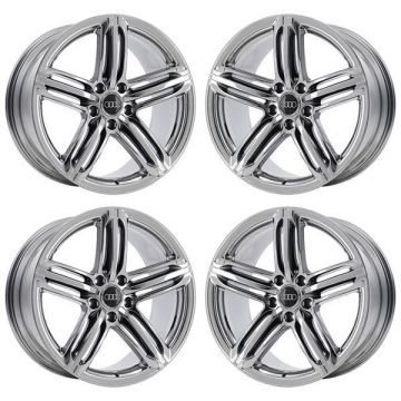 Audi Q7 Wheel Rim PVD Bright Chrome 58886 Stock Factory OEM Replacement