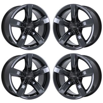 Audi A6 Wheel Rim PVD Black Chrome 58893 Stock Factory OEM Replacement