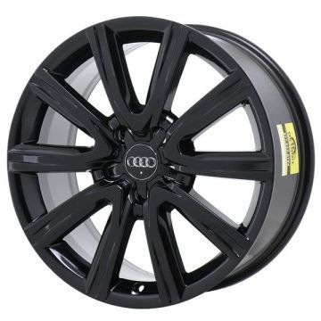 Audi A6 Wheel Rim Gloss Black 58895 Stock Factory OEM Replacement