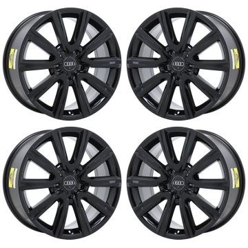 Audi A6 Exchange Wheels Set of 4-Exchange Rims Set of 4 Gloss Black 58895