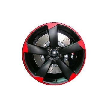 Audi TT Wheel Rim Gloss Black - Red Line 58903 Stock Factory OEM Replacement