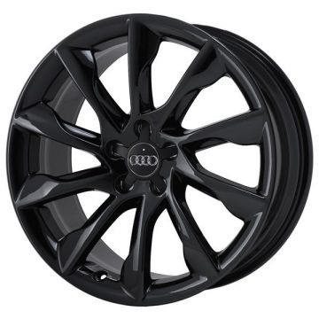 Audi A5 Wheel Rim Gloss Black 58925 Stock Factory OEM Replacement