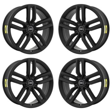 Audi SQ5 Exchange Wheels Set of 4-Exchange Rims Set of 4 Satin Black 58934