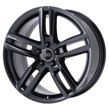 Audi A7 Wheel Rim PVD Black Chrome 58936 Stock Factory OEM Replacement
