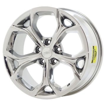 Chevrolet Malibu Wheel Rim PVD Bright Chrome 5893 Stock Factory OEM Replacement