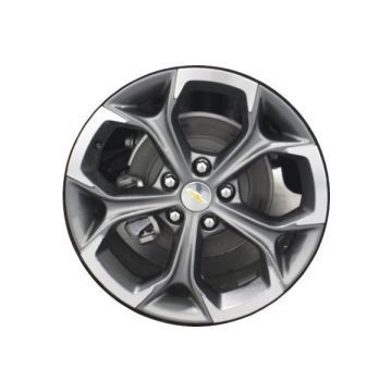 Chevrolet Malibu Wheel Rim Machined Grey 5893 Stock Factory OEM Replacement