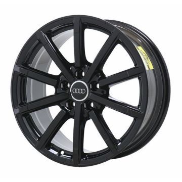 Audi A3 Wheel Rim Gloss Black 58949 Stock Factory OEM Replacement