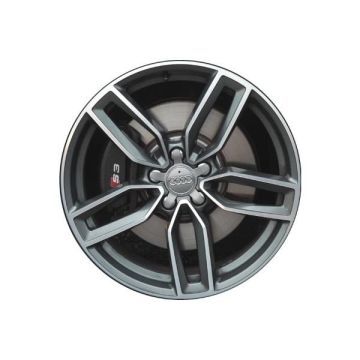 Audi S3 Wheel Rim Machined Grey 58952 Stock Factory OEM Replacement