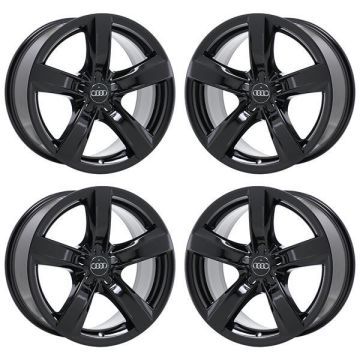 Audi A5 Exchange Wheels Set of 4-Exchange Rims Set of 4 Gloss Black 58959