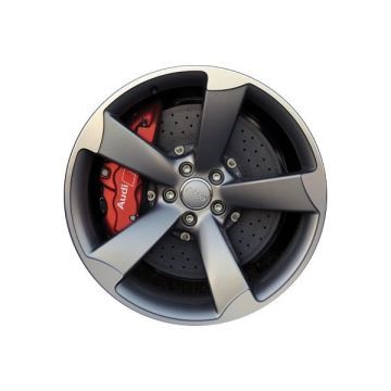 Audi Q7 Wheel Rim Machined Lip Grey 58962 Stock Factory OEM Replacement