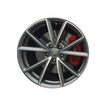 Audi S4 Wheel Rim Machined Grey 58967 Stock Factory OEM Replacement