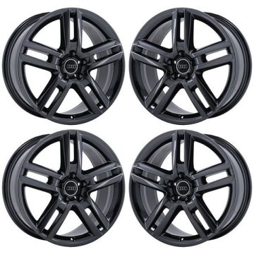 Audi A6 Wheel Rim PVD Black Chrome 58972 Stock Factory OEM Replacement