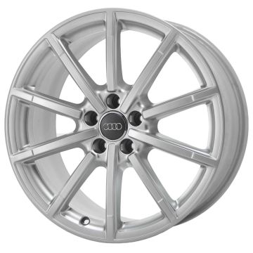Audi A6 Wheel Rim Hyper Silver 58973 Stock Factory OEM Replacement