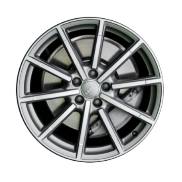 Audi A6 Wheel Rim Machined Grey 58973 Stock Factory OEM Replacement