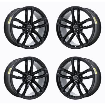 Audi A7 Exchange Wheels Set of 4-Exchange Rims Set of 4 Gloss Black 58981