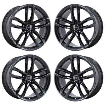 Audi A7 Wheel Rim PVD Black Chrome 58981 Stock Factory OEM Replacement